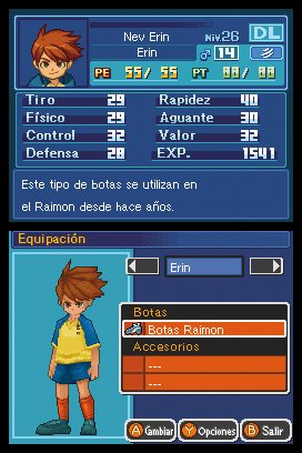 NDS Inazuma Eleven