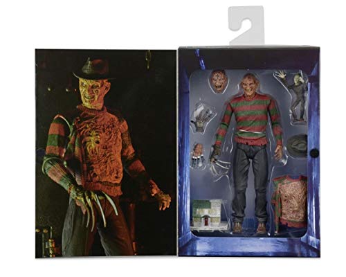 NECA- Pesadilla en ELM Street Figura Ultimate Freddy Krueger, Multicolor, 7 Pulgadas (39889)