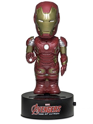 NECA Vengadores La Era de Ultrón Figura Movible Body Knocker Iron Man 15 cm