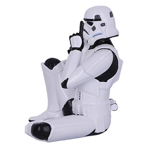 Nemesis Now B4894P9 Original Stormtrooper Three Wise Sci-Fi Speak No Evil, Multicolor, 10 cm