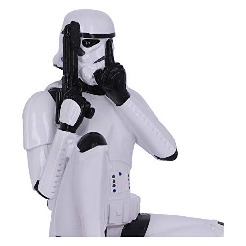 Nemesis Now B4894P9 Original Stormtrooper Three Wise Sci-Fi Speak No Evil, Multicolor, 10 cm