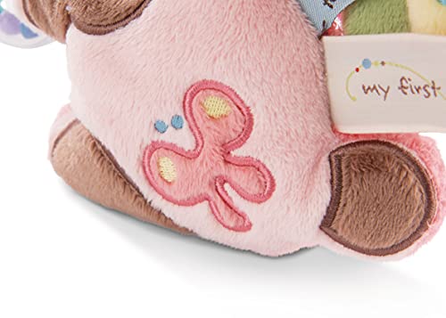 NICI- Peluche de Actividades Conejita Hopsali 18cm, Color Rosa (46583)