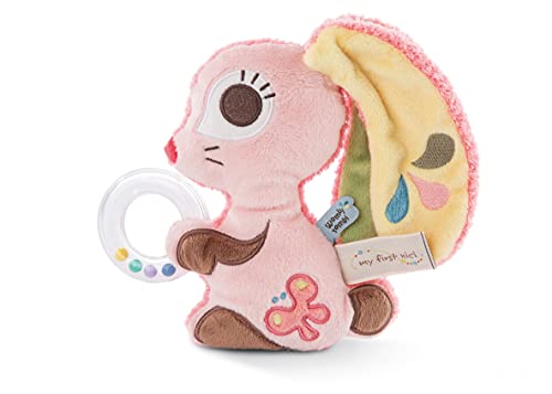 NICI- Peluche de Actividades Conejita Hopsali 18cm, Color Rosa (46583)