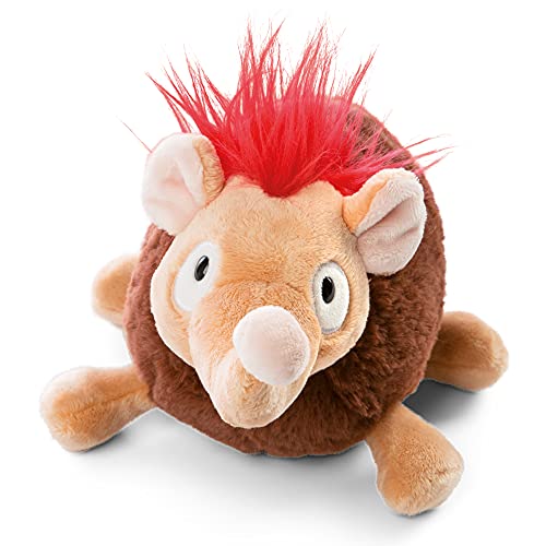 NICI Tyson el ratón Elefante 25cm – Juguetes de Peluche sostenibles, niñas y bebés – Muñeco ecológico para Jugar & abrazar de la colección Wild Friends GO Green, Color marrón y Rosa, 25 cm (47228)