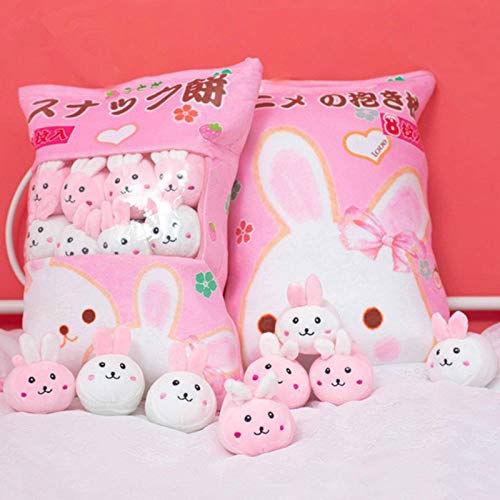 None/Brand Kawaii Rabbit Bunny Plush Toy Triver Plushie Peluches Muñeca Bebé Niños Niñas Niños Cumpleaños Decoración de la habitación del hogar