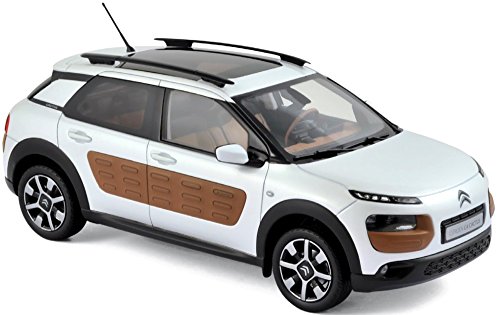 Norev 181651. Coche Citroen C4 Cactus 2014 Blanco Perla. Escala 1/18. Metalico