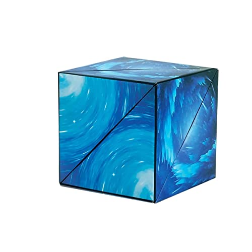 Nuevo cubo magnético 3D, cubo de rubix 3D, cubos de construcción de rompecabezas, 72 variedad de forma Cubo mágico cambiante, rompecabezas de rompecabezas de mano 3D Regalo de juguetes, for empleo y r