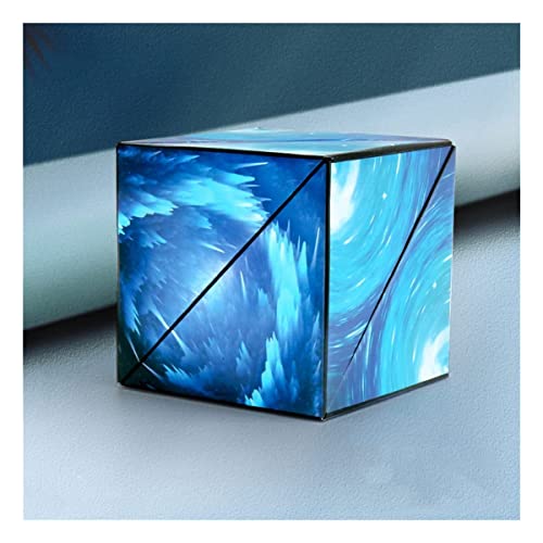 Nuevo cubo magnético 3D, cubo de rubix 3D, cubos de construcción de rompecabezas, 72 variedad de forma Cubo mágico cambiante, rompecabezas de rompecabezas de mano 3D Regalo de juguetes, for empleo y r