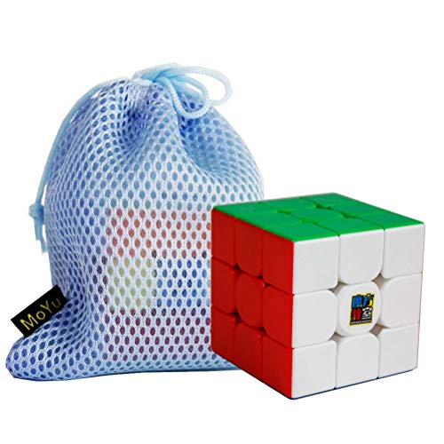 OJIN MoYu MoFang JiaoShi Meilong M Cube 3x3 Cubo Cubing Classroom Meilong 3 M 3x3x3 Puzzle Suave Rompecabezas Rompecabezas con una Bolsa de Cubo