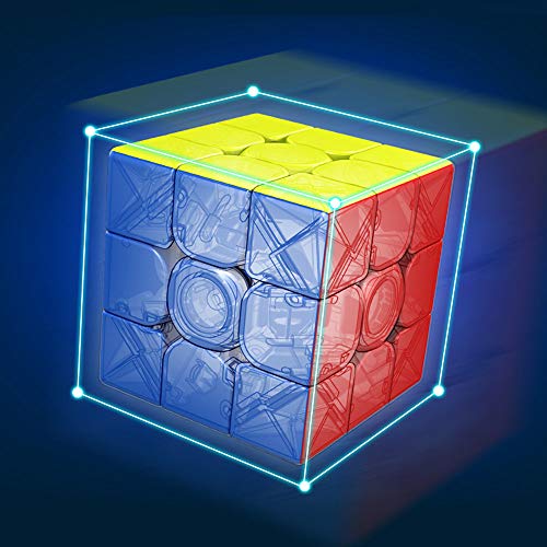 OJIN MoYu MoFang JiaoShi Meilong M Cube 3x3 Cubo Cubing Classroom Meilong 3 M 3x3x3 Puzzle Suave Rompecabezas Rompecabezas con una Bolsa de Cubo