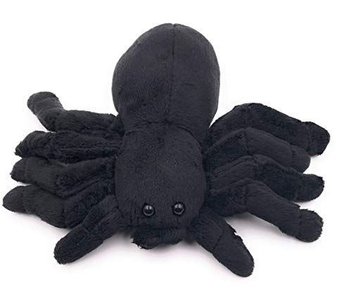 Onwomania Peluche Peluche Animal araña tarántula Animal Negro 20 cm