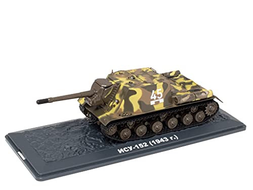 OPO 10 - ISU-152 1943 Vehículo Tanque Militar Ruso URSS 1:43 (TA07)