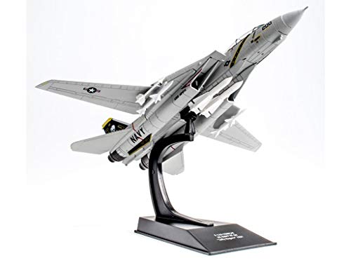 OPO 10 - Lote de 2 Aviones Militares 1/100: Grumman F-14 Tomcat US Navy Top Gun + Boeing AH-64 Apache (CP01 + SD3)