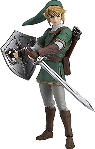 OVERSD The Legend of Zelda Twilight Princess: Link Deluxe Version Figura De Acción Figma con Accesorios Caja De Color Personaje De Dibujos Animados De Anime Muñeca De Juguete Modelo De Estatua