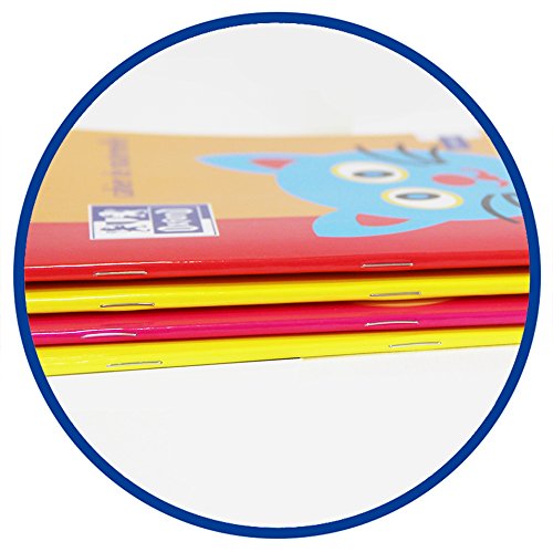 Oxford 100101937 - Pack de 20 libretas especiales, colores surtidos