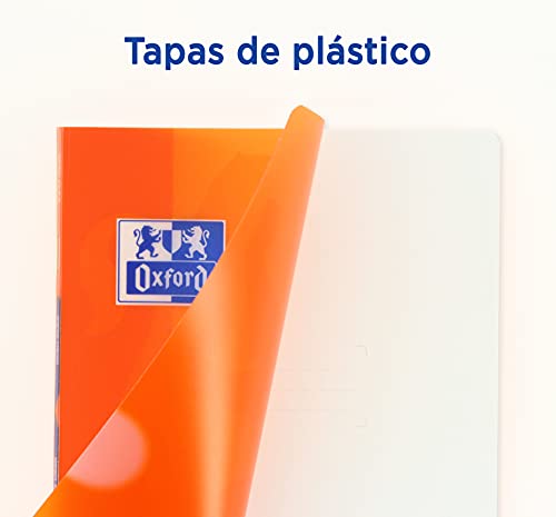 Oxford Openflex 400062603 - Pack de 10 libretas grapadas de tapa blanda, A5+ Liso