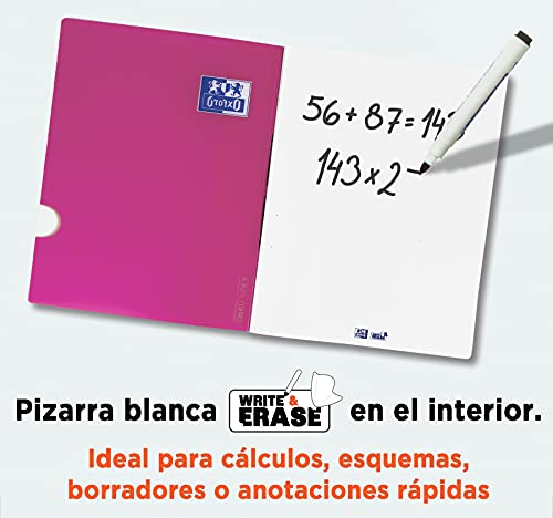 Oxford Openflex 400062603 - Pack de 10 libretas grapadas de tapa blanda, A5+ Liso