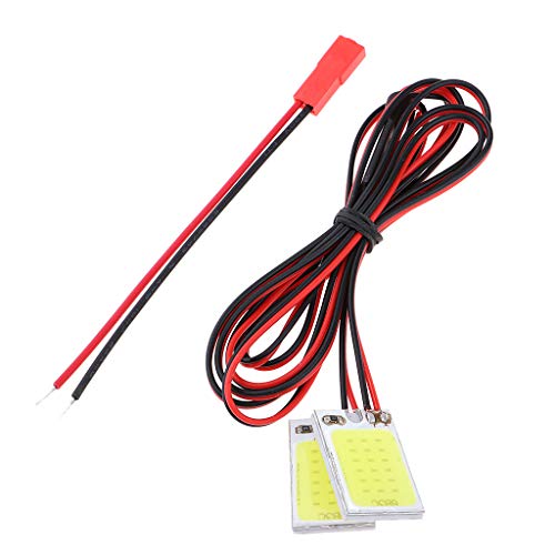 P Prettyia 2X Kit de Luz de Flash Estroboscópico de Alta Frecuencia para RC Drone Quadcopter Piezas de Bricolaje