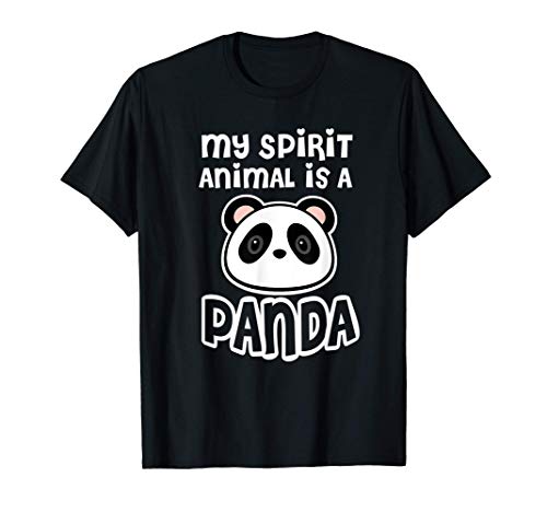 Panda Spirit Animal Panda Bear Animal Love Pandas Camiseta