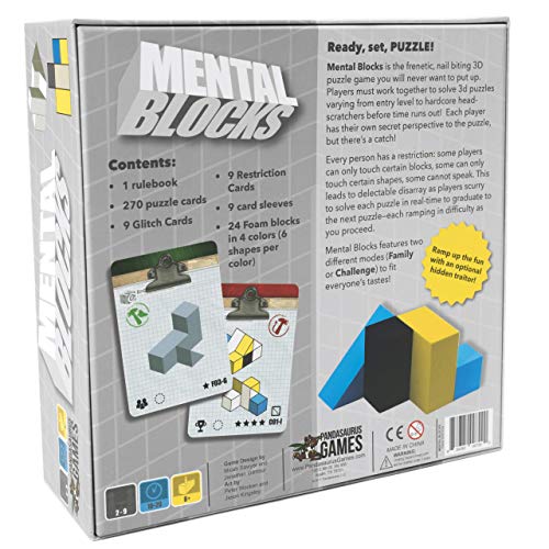 Pandasaurus Games Mental Blocks - English