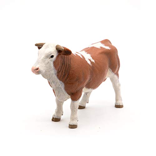 Papo Figura Toro simmental 14,5X4,5X9CM, Multicolor (2051142)