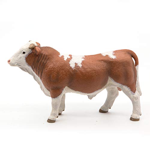 Papo Figura Toro simmental 14,5X4,5X9CM, Multicolor (2051142)