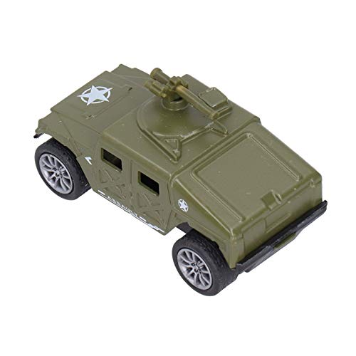 Paquete de 6 juegos de coches militares, modelos de aleación, vehículos de juguete, juguetes del ejército, mini juguete del ejército para niños, niños(6 piezas/juego)