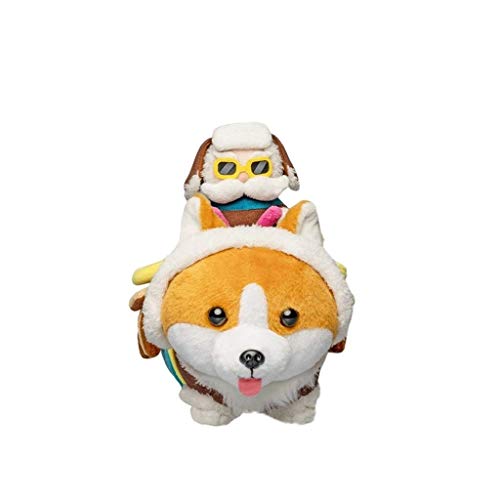 para Liga de Legends Game Figuras, LOL Series Figuras/Corgi/Corki Muñeca de Peluche, Exquisita y Encantadora Forma, se Puede Usar como colección de escaparate Amigos Fig