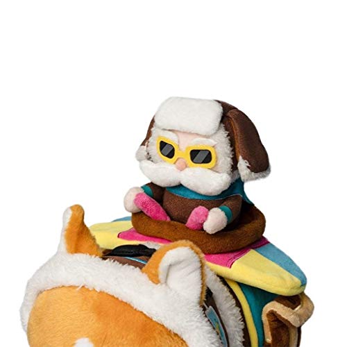 para Liga de Legends Game Figuras, LOL Series Figuras/Corgi/Corki Muñeca de Peluche, Exquisita y Encantadora Forma, se Puede Usar como colección de escaparate Amigos Fig