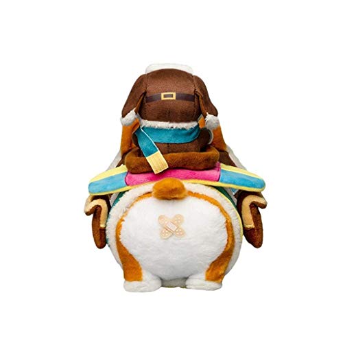 para Liga de Legends Game Figuras, LOL Series Figuras/Corgi/Corki Muñeca de Peluche, Exquisita y Encantadora Forma, se Puede Usar como colección de escaparate Amigos Fig