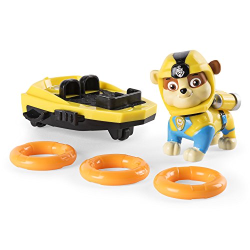 Patrulla Canina Seapatrol Figura Lanzador Rubble (BIZAK 61926733)