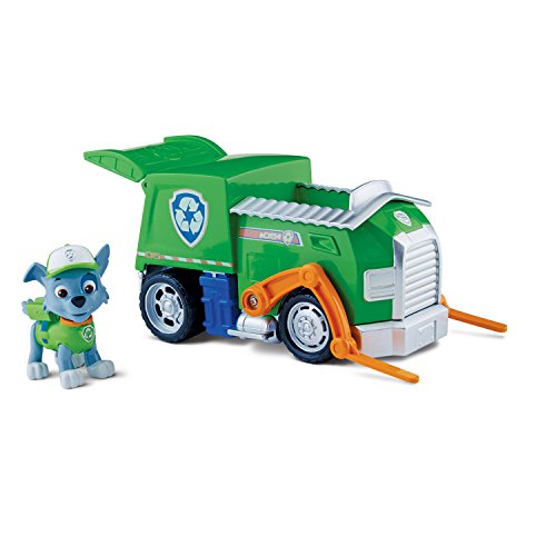 PAW PATROL 6024018 Rocky - Figura Decorativa con vehículo