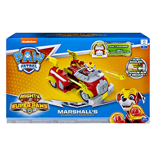 Paw Patrol 6054867 Marshall - Vehículo Cambiador de Potencia, Multicolor