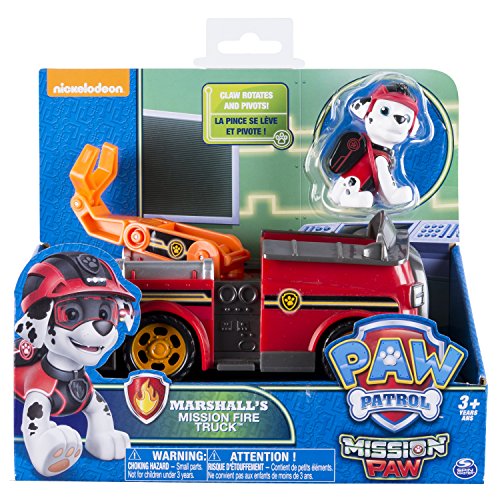 PAW Patrol Paw Patrol - Mission Paw - Camión de Bomberos de la Misión de Marshall