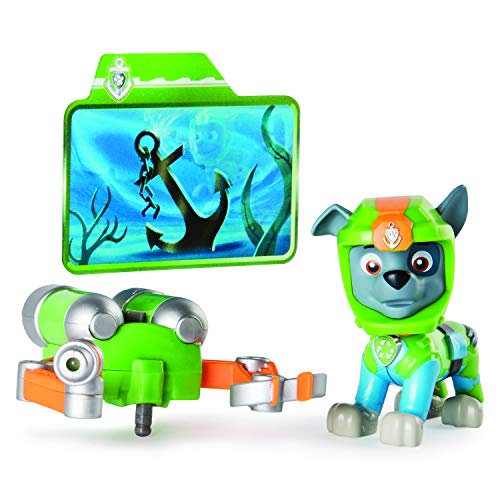 PAW Patrol Sea Patrol Deluxe Rocky - Figura Decorativa