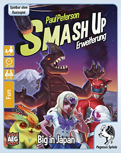 Pegasus Spiele 17274G Smash Up 12 Big in Japan - Juego de Mesa [Importado de Alemania]