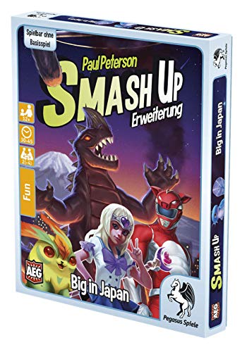 Pegasus Spiele 17274G Smash Up 12 Big in Japan - Juego de Mesa [Importado de Alemania]