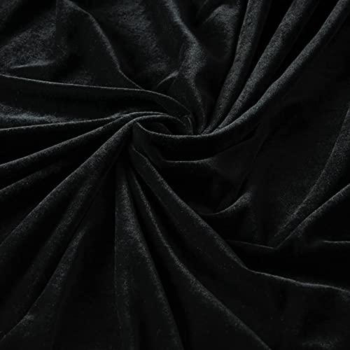 Pekelin Cape con Capucha ,Capa de Terciopelo Unisex Capas de Halloween Disfraces de la Colección Cosplay Disfraz para Carnaval Navidad Halloween( Negro S)