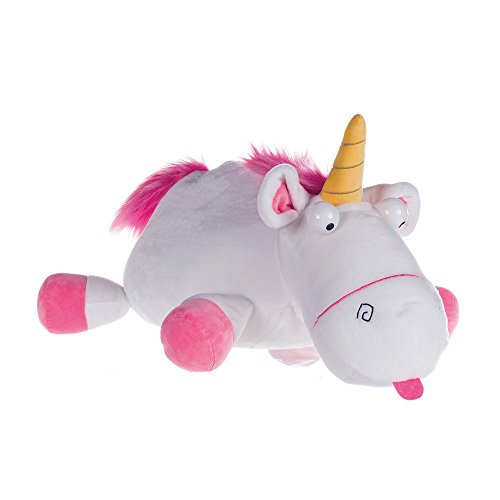 peluche licorne minion 25 cm couche