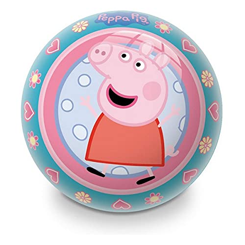 Peppa Pig Peppa Pig-S2411695 Pelota Bioball, 140 Mm, Multicolor (Mondo Toys 5947)