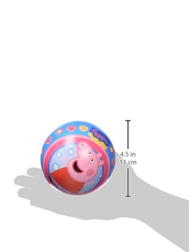 Peppa Pig Peppa Pig-S2411695 Pelota Bioball, 140 Mm, Multicolor (Mondo Toys 5947)