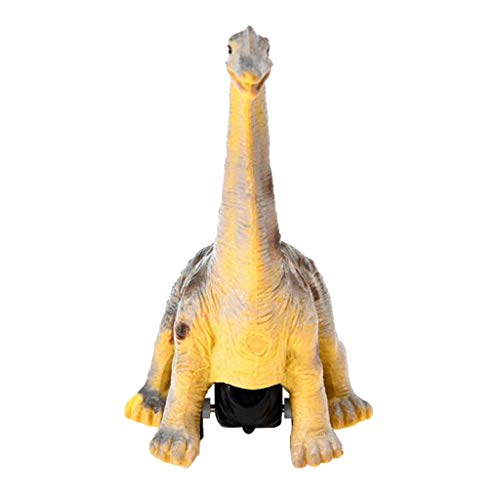 perfeclan Dinosaurio Cars Toy, Modelo de Coches Dinosaurios, para Museo, exposición de Dinosaurios 13 cm - armarillo Oscuro