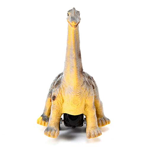 perfeclan Dinosaurio Cars Toy, Modelo de Coches Dinosaurios, para Museo, exposición de Dinosaurios 13 cm - armarillo Oscuro