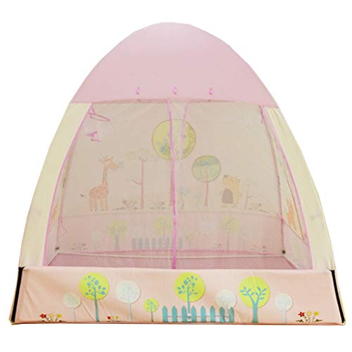 perfeclan Tienda de Campaña Infantil Carpa de Juego Plegable de Cuna Toldo Mosquitera para Decoración de Ropa de Cama