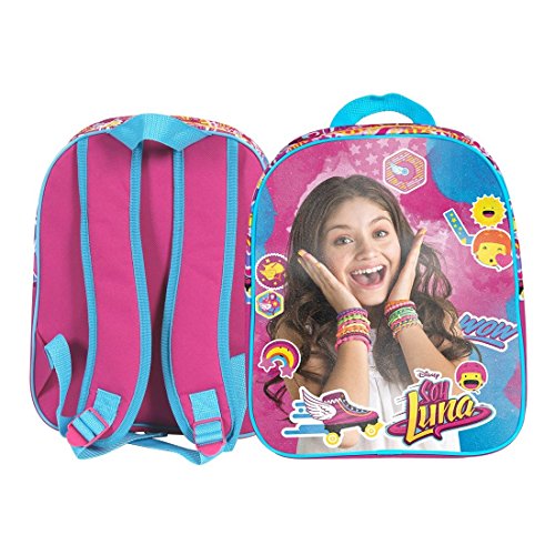 Perletti 077363 Soy Luna Mochila, Color Rosa