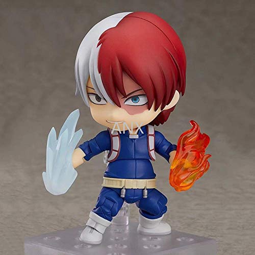 Personajes Animados Academia Todoroki Shoto Figura Pvc Acción Anime Colección Modelo Periféricos Juguete Para Niños Regalos 10Cm-Sin Caja Figurita Decoración Adornos Coleccionables Juguete Animacion