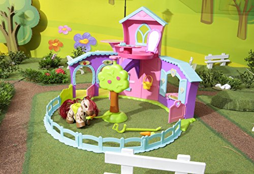 Pet Parade, playset Rancho con 1 Pony (Giochi Preziosi PTN03000)