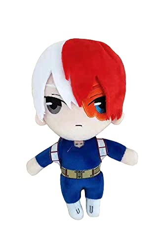 Piccodos Anime Hero Academia Todoroki Shouto - Peluche de anime (23 cm), color azul