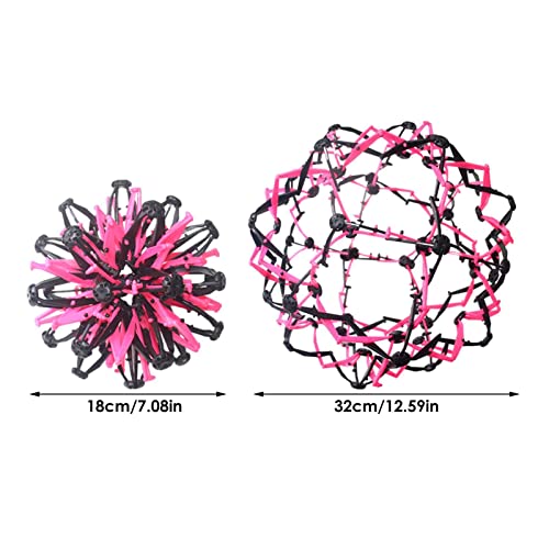 PIGMANA Golfista telescópico mágico de Bola de expansión, Juguete de Bola mágica de expansión de plástico Multicolor, Bola de respiración de Captura Manual para niños y Padres, para Regalos de niños