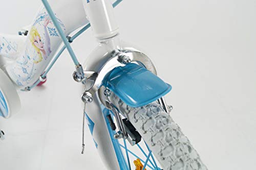 Pik&Roll Reine Des Neiges - Bicicleta de 16 Pulgadas, Unisex, Color Blanco y Azul